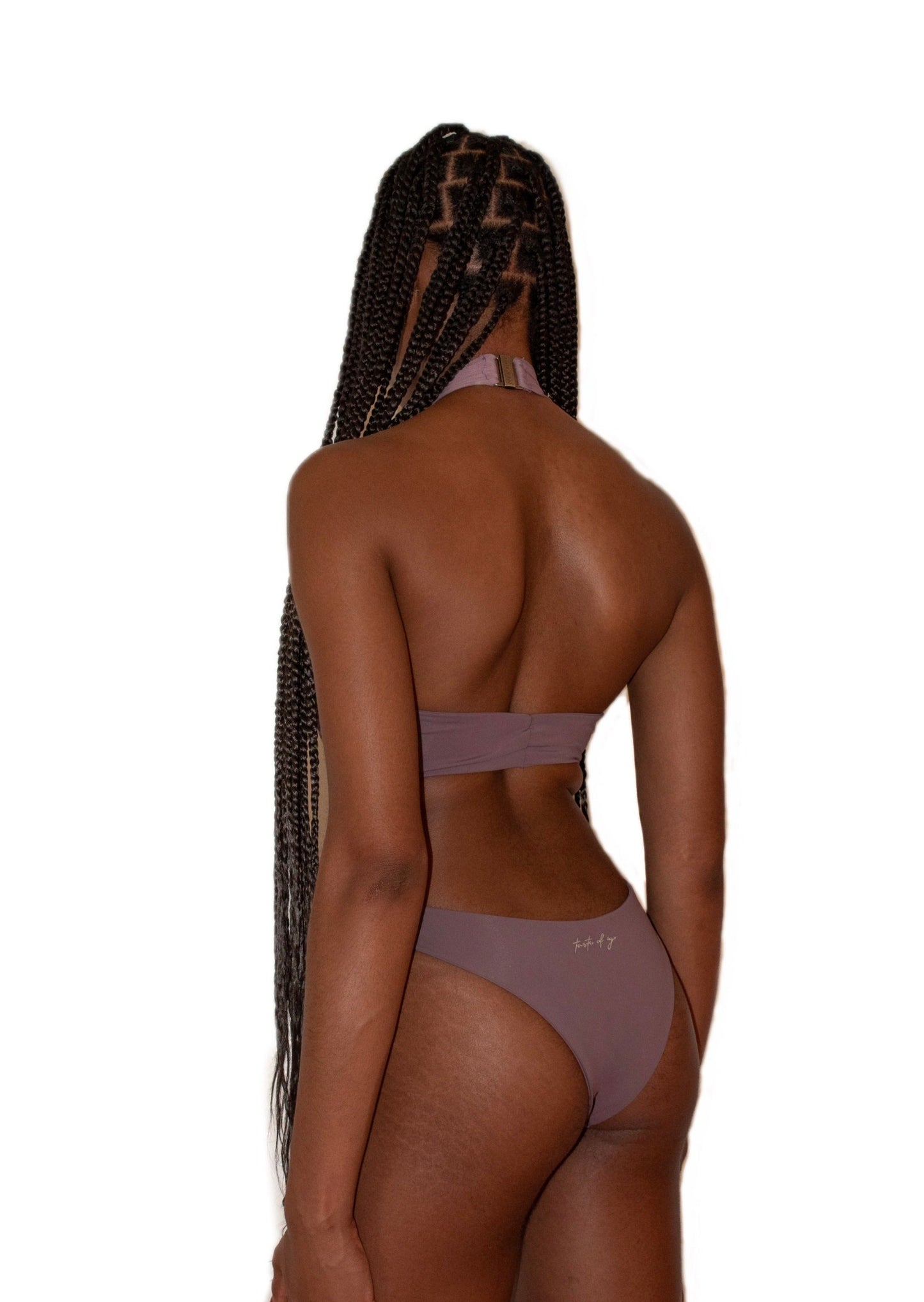 Ischia one piece - Mauve - tasteofego