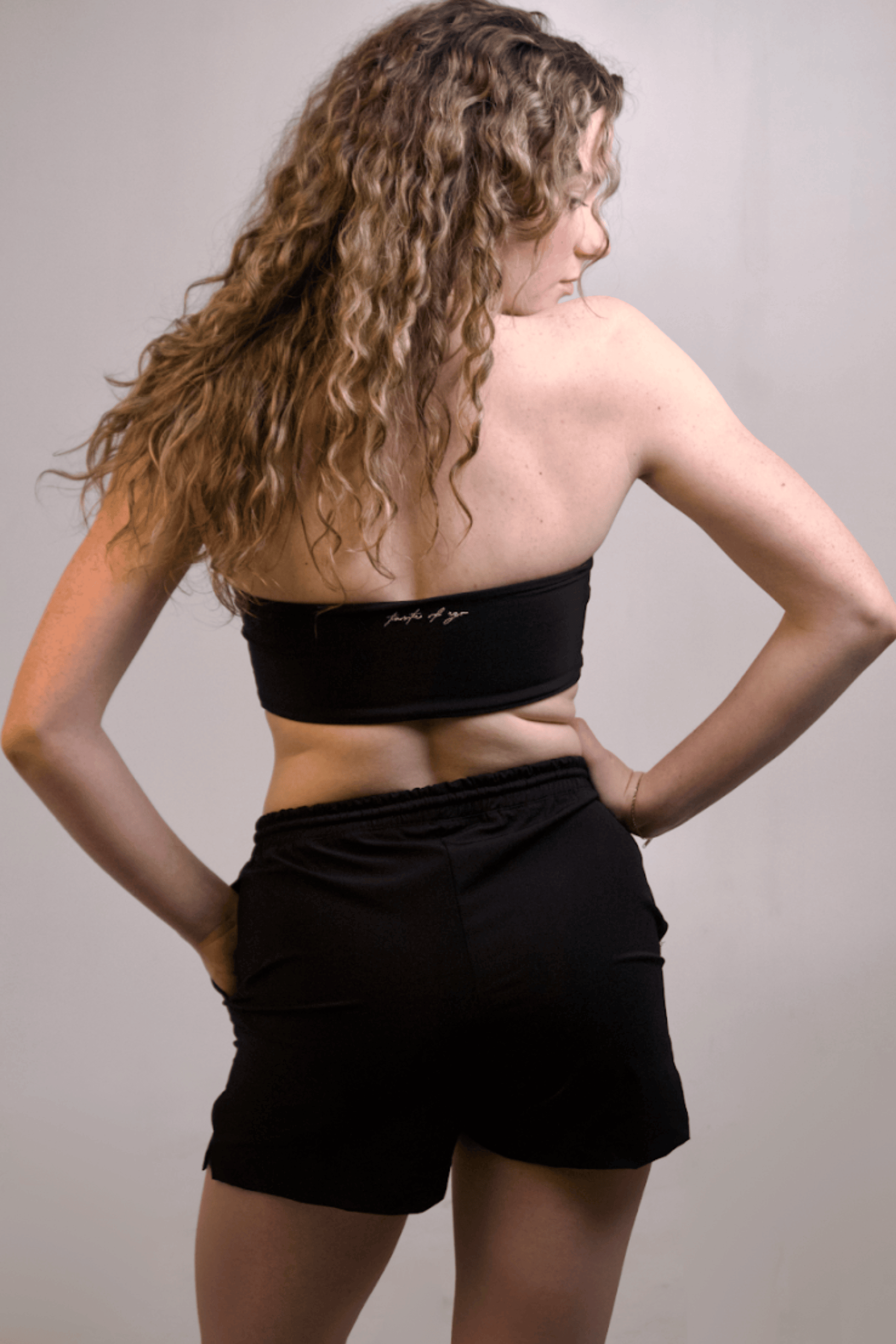 The Bandeau top - Black - tasteofego
