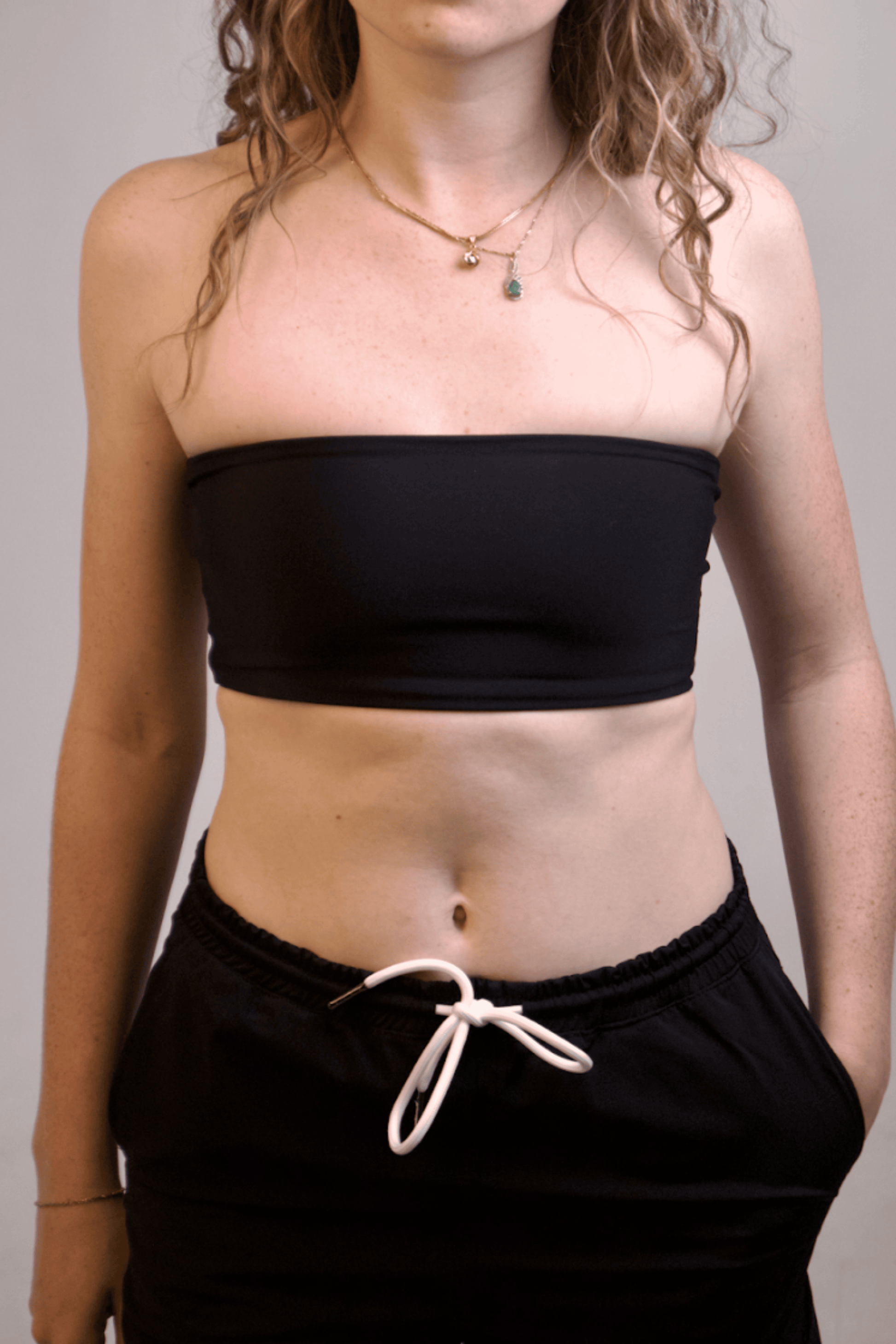 The Bandeau top - Black - tasteofego