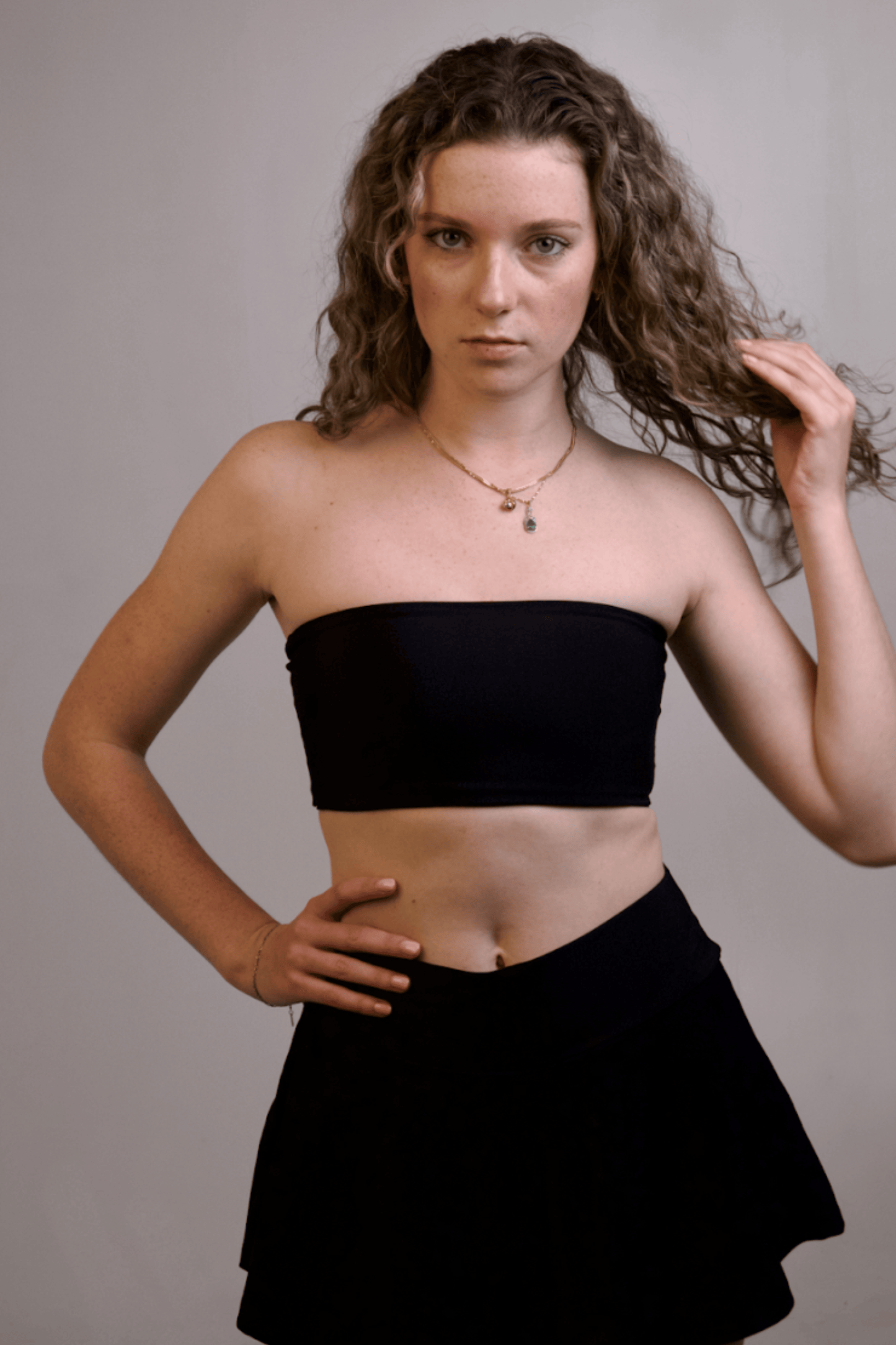 The Bandeau top - Black - tasteofego