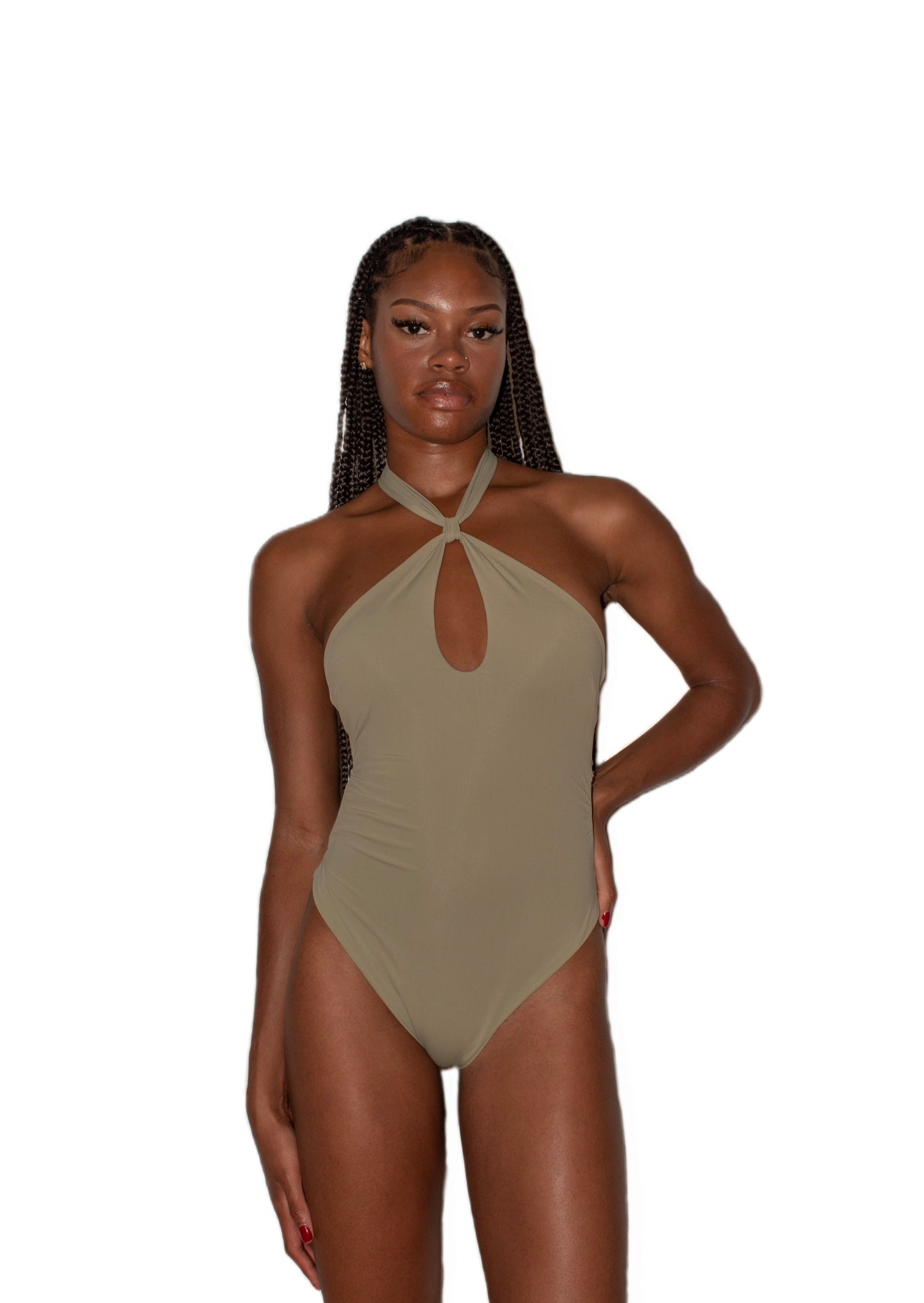 Ischia one piece - Sage